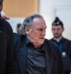 PARIS (France), 25/03/2025.- French actor Gerard Depardieu (C) arrives at the Paris Courthouse on the second day of his trial in Paris, France, 25 March 2025. Depardieu stands trial over charges of sexual assault against two women on the set of the film 'Les Volets Verts' in 2021. (Francia) EFE/EPA/CHRISTOPHE PETIT TESSON